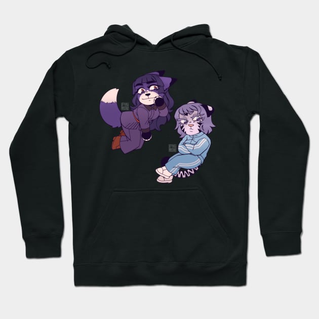 Violets v4 Hoodie by paperstarzz